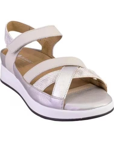 PIESANTO SANDALIAS 260424 PIEL PLATA REF 1174008