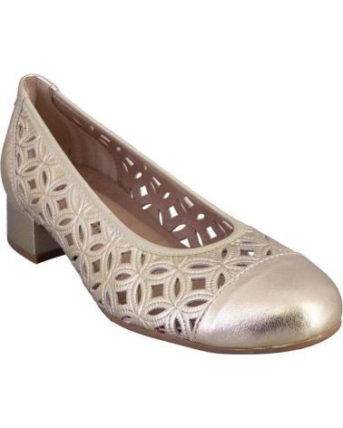 PITILLOS ZAPATOS DE MUJER 11120 EN PIEL COLOR ORO