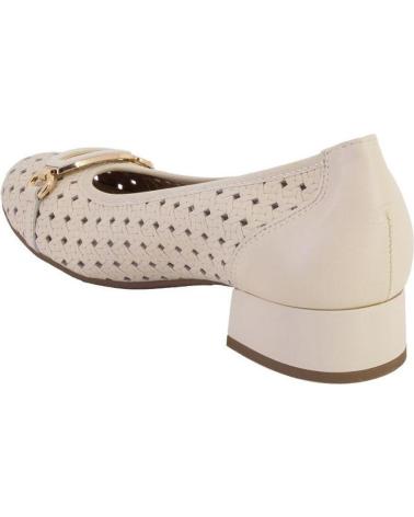PITILLOS ZAPATO DE MUJER 11123 EN PIEL COLOR CREMA