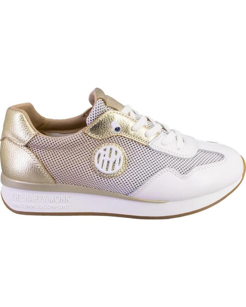 THE HAPPY MONK ZAPATILLAS CASUAL THE VANITY018 PLATINO
