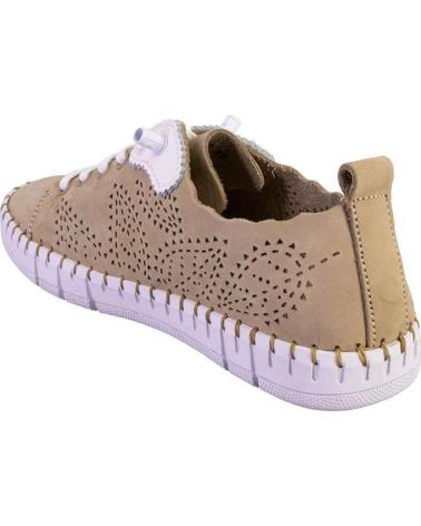 THE HAPPY MONK ZAPATILLAS CASUAL THE CRETA027NOBUK - REF: 1173900 TAUPE