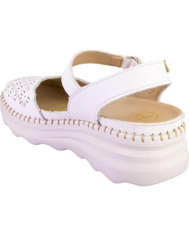 THE HAPPY MONK THE CALPE009PIEL MARY JANES MUJER PIEL BLANCO REF 1173906