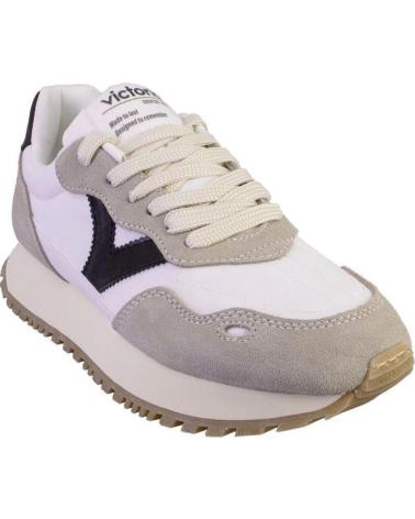 VICTORIA ZAPATILLAS CASUAL MUJER 1157106 BLANCO Y NEGRO Y