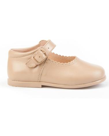 Schuhe für Mädchen ANGELITOS ZAPATO MERCEDITAS PIEL 500 CAMEL