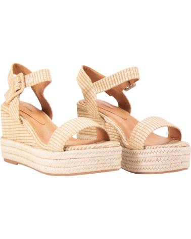 KESLEM SANDALIA CUÑA F280-20 BEIGE