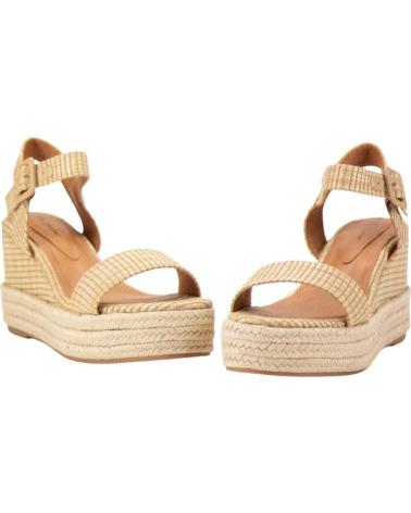 KESLEM SANDALIA CUÑA F280-20 BEIGE