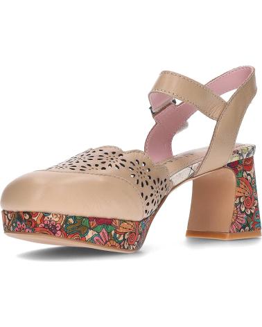 LAURA VITA SANDALIA THEAO 08 FLORES BEIGE REF 1175441