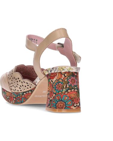 LAURA VITA SANDALIA THEAO 08 FLORES BEIGE REF 1175441