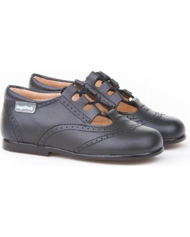 girl and boy shoes ANGELITOS INGLESITA PIEL 504 MARINO
