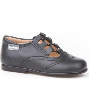 girl and boy shoes ANGELITOS INGLESITA PIEL 504 MARINO