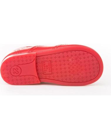 Chaussures pour Fille et Garçon ANGELITOS INGLESITA PIEL 504 ROJO