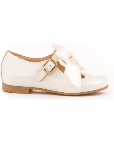 Schuhe für Mädchen ANGELITOS ZAPATO FRANCESITAS PIEL 516 BEIGE