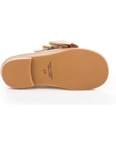 Schuhe für Mädchen ANGELITOS ZAPATO FRANCESITAS PIEL 516 CAMEL