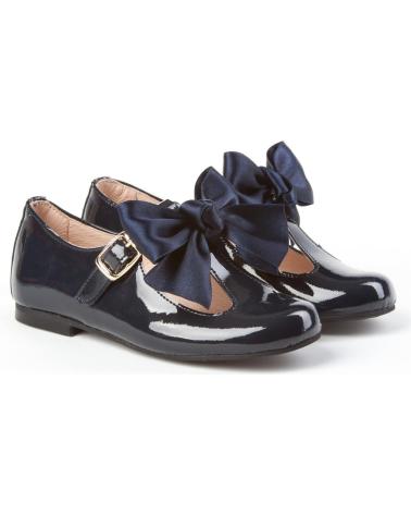 Scarpe per Bambina ANGELITOS ZAPATO FRANCESITAS PIEL 516 MARINO