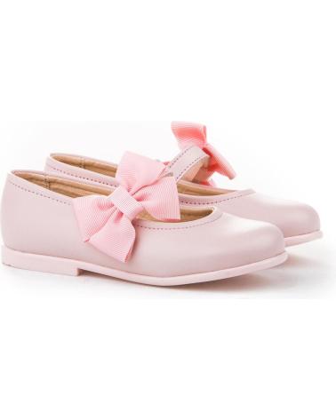 Sapatos ANGELITOS  de Menina ZAPATO FRANCESITAS PIEL 519-RS  ROSA