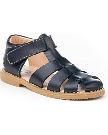 Sandales pour Garçon ANGELITOS SANDALIA PIEL 558 MARINO