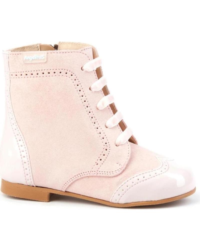 Stivaletti per Bambina ANGELITOS PASCUALONA PIEL 599 ROSA
