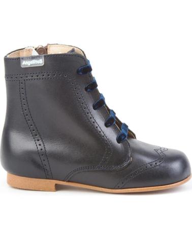 Stivaletti per Bambina ANGELITOS PASCUALONA PIEL 600 MARINO