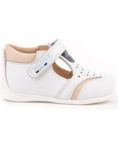 Scarpe per Bambino ANGELITOS MERCEDITA PIEL 619 BLANCO
