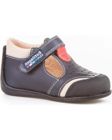 Scarpe per Bambino ANGELITOS MERCEDITA PIEL 619 MARINO
