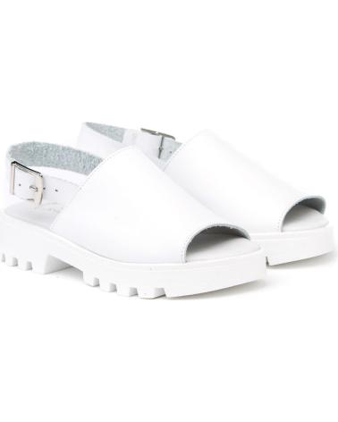 Sandali per Donna e Bambina ANGELITOS SANDALIA PIEL 628 BLANCO