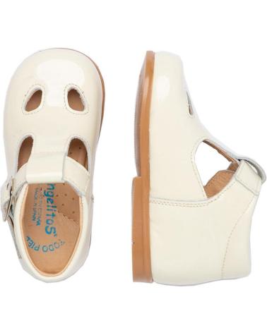 boy shoes ANGELITOS PEPITO NAPA PIEL 630 BEIGE