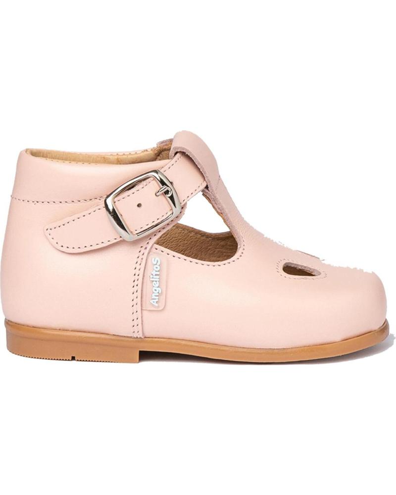 Scarpe per Bambino ANGELITOS PEPITO NAPA PIEL 630 ROSA
