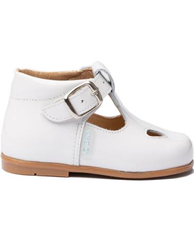 Zapatos de Niño ANGELITOS PEPITO CHAROL PIEL 631 BLANCO