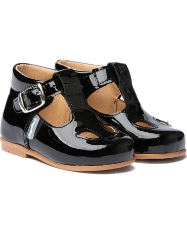 Zapatos de Niño ANGELITOS PEPITO CHAROL PIEL 631 NEGRO