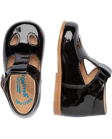 Zapatos de Niño ANGELITOS PEPITO CHAROL PIEL 631 NEGRO