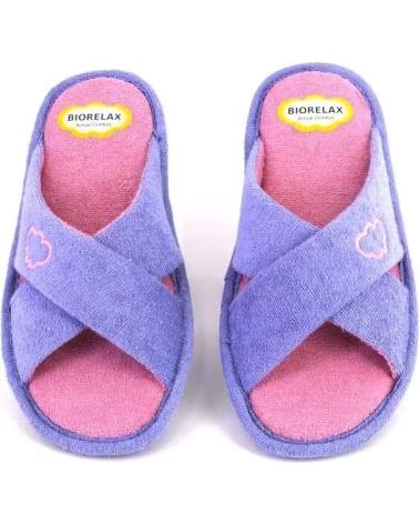 COSDAM ZAPATILLAS DE CASA MUJER 4092-26 AZUL Y ROSA Y
