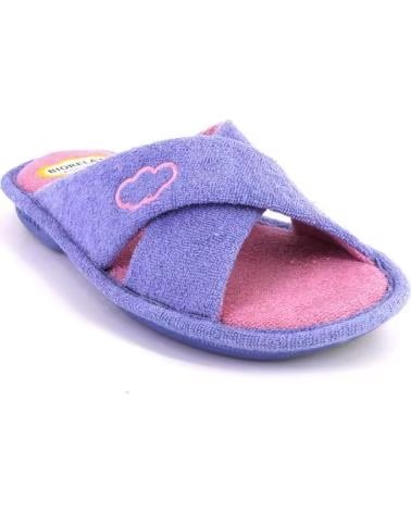 COSDAM ZAPATILLAS DE CASA MUJER 4092-26 AZUL Y ROSA Y