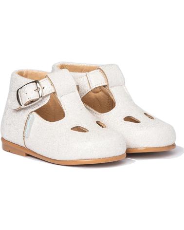 boy shoes ANGELITOS PEPITO PURPURINA 633 BLANCO