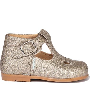 Sapatos de Menina e Menino ANGELITOS PEPITO PURPURINA 633 PLATINO