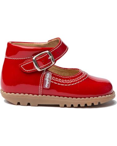 Zapatos de Niño ANGELITOS PEPITO CHAROL PIEL 637 ROJO