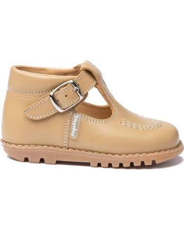 Zapatos de Niño ANGELITOS PEPITO NAPA PIEL 638 CAMEL
