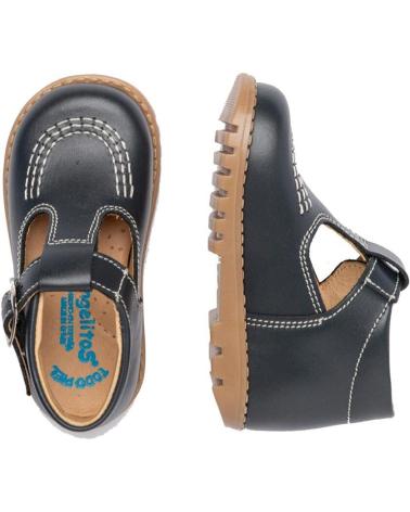Zapatos de Niño ANGELITOS PEPITO NAPA PIEL 638 MARINO
