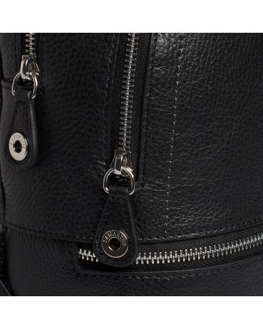 LAMARTHE 164011 SMALL WOMEN´S BACKPACK WITH COMPARTMENTS, BLACK NEGRO