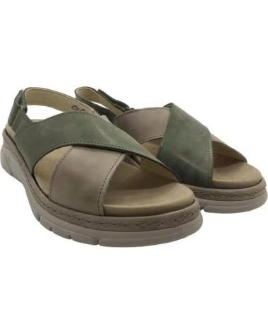SUAVE SANDALIA CONFORT MUJER 3355 VERDE