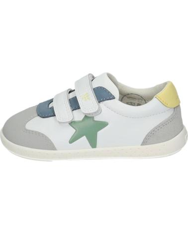 GARVALIN TÊNIS BAREFOOT 262320-C863 BRANCO-VERDE BLANCO-VERDE