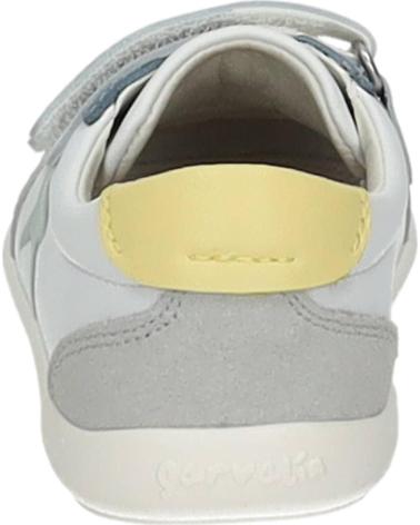 GARVALIN TÊNIS BAREFOOT 262320-C863 BRANCO-VERDE BLANCO-VERDE