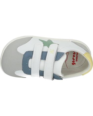 GARVALIN TÊNIS BAREFOOT 262320-C863 BRANCO-VERDE BLANCO-VERDE