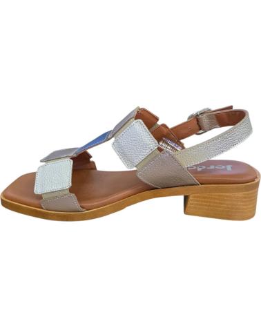 JORDANA SANDALIAS PIEL TACON BAJO 4774 GALAXY DESERT AD COMBI 2 VARIOS COLORES