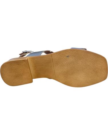 JORDANA SANDALIAS PIEL TACON BAJO 4774 GALAXY DESERT AD COMBI 2 VARIOS COLORES