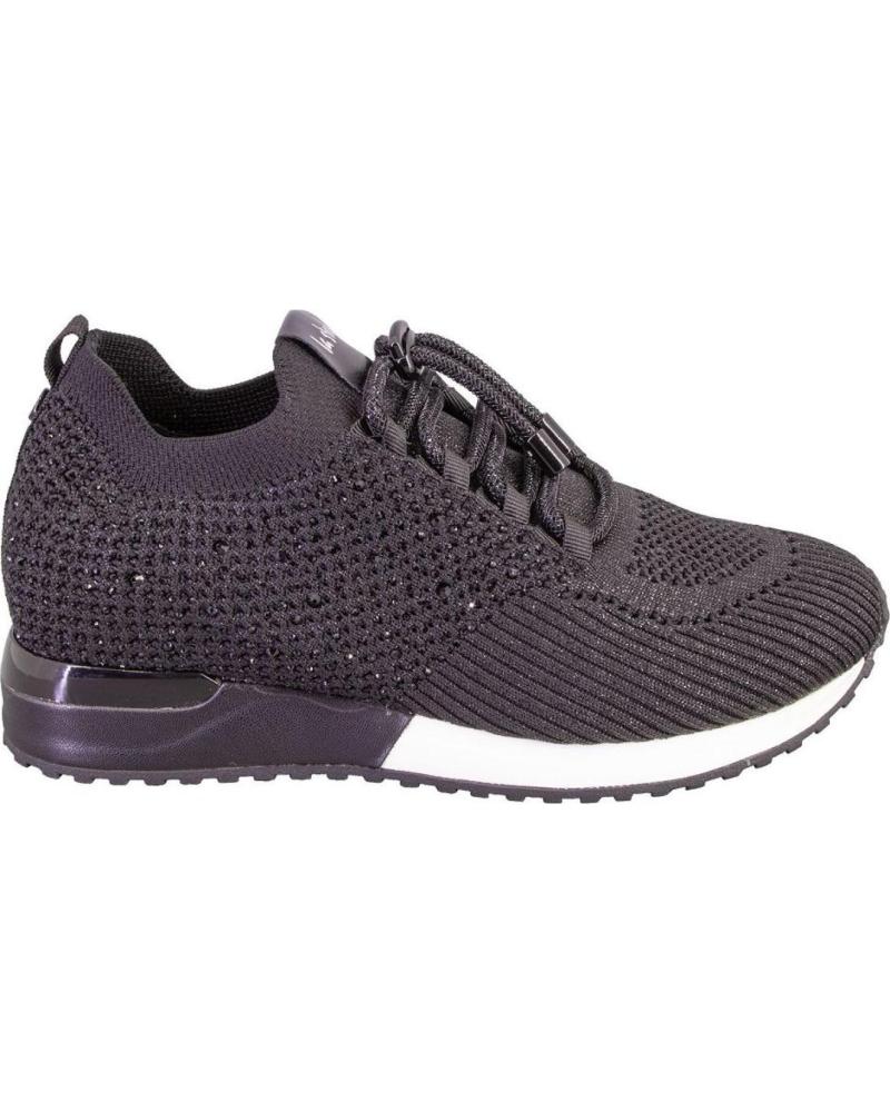 LA STRADA ZAPATILLAS CASUAL LA 2400409 MUJER NEGRO