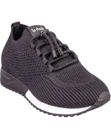 LA STRADA ZAPATILLAS CASUAL LA 2400409 MUJER NEGRO