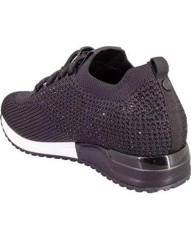 LA STRADA ZAPATILLAS CASUAL LA 2400409 MUJER NEGRO