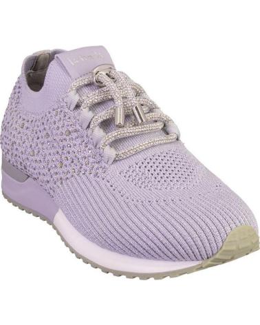 LA STRADA ZAPATILLAS LA 2400409 CASUAL MUJER PLATA