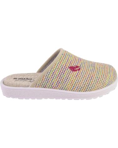 PLUMAFLEX ZAPATILLAS DE CASA 80074 PARA MUJER EN COLOR BEIGE