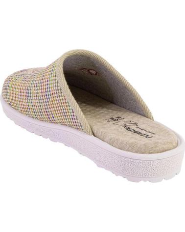 PLUMAFLEX ZAPATILLAS DE CASA 80074 PARA MUJER EN COLOR BEIGE